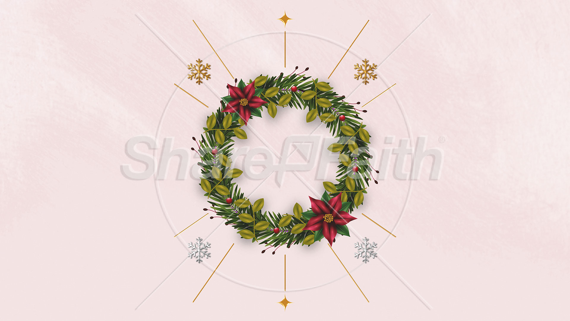 Christmas Prayer Service: Title Graphics
