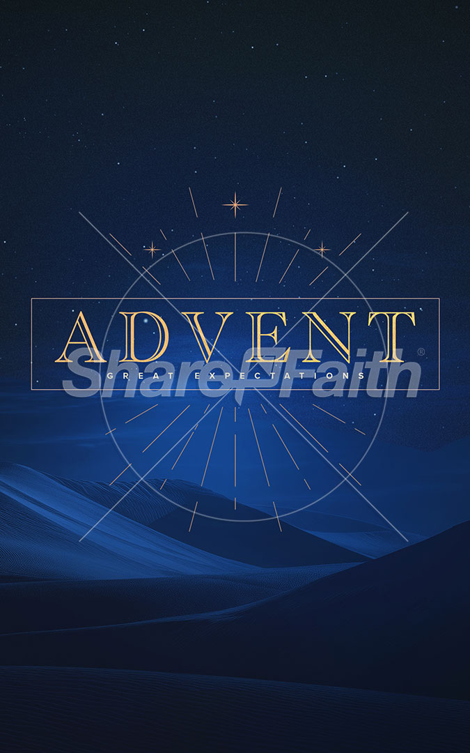 Advent: Bifold Bulletin Cover