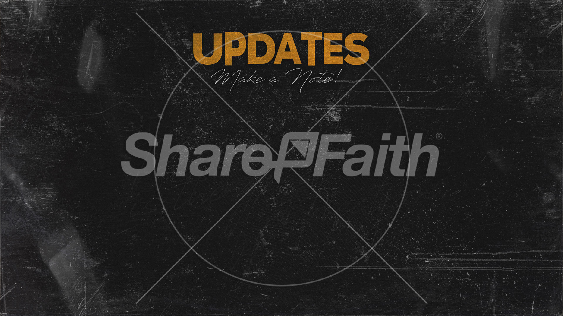 God is Alive: Title Graphics