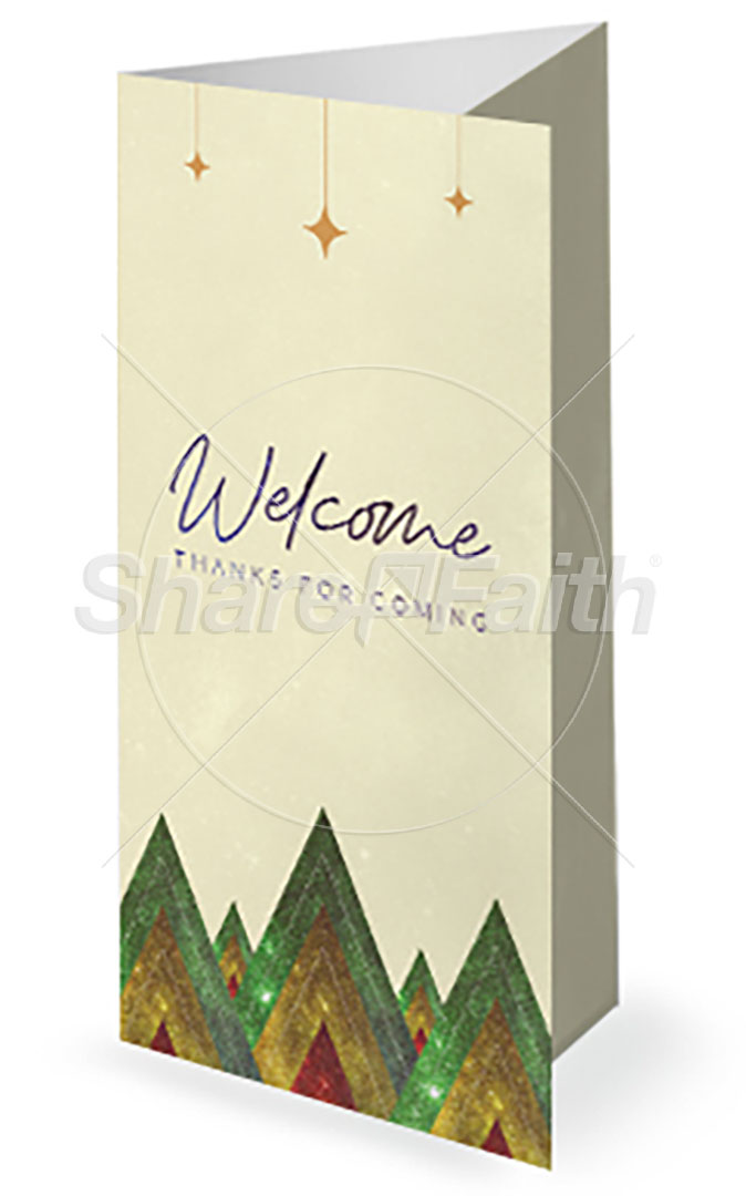 Christmas Time: Trifold Bulletin Cover