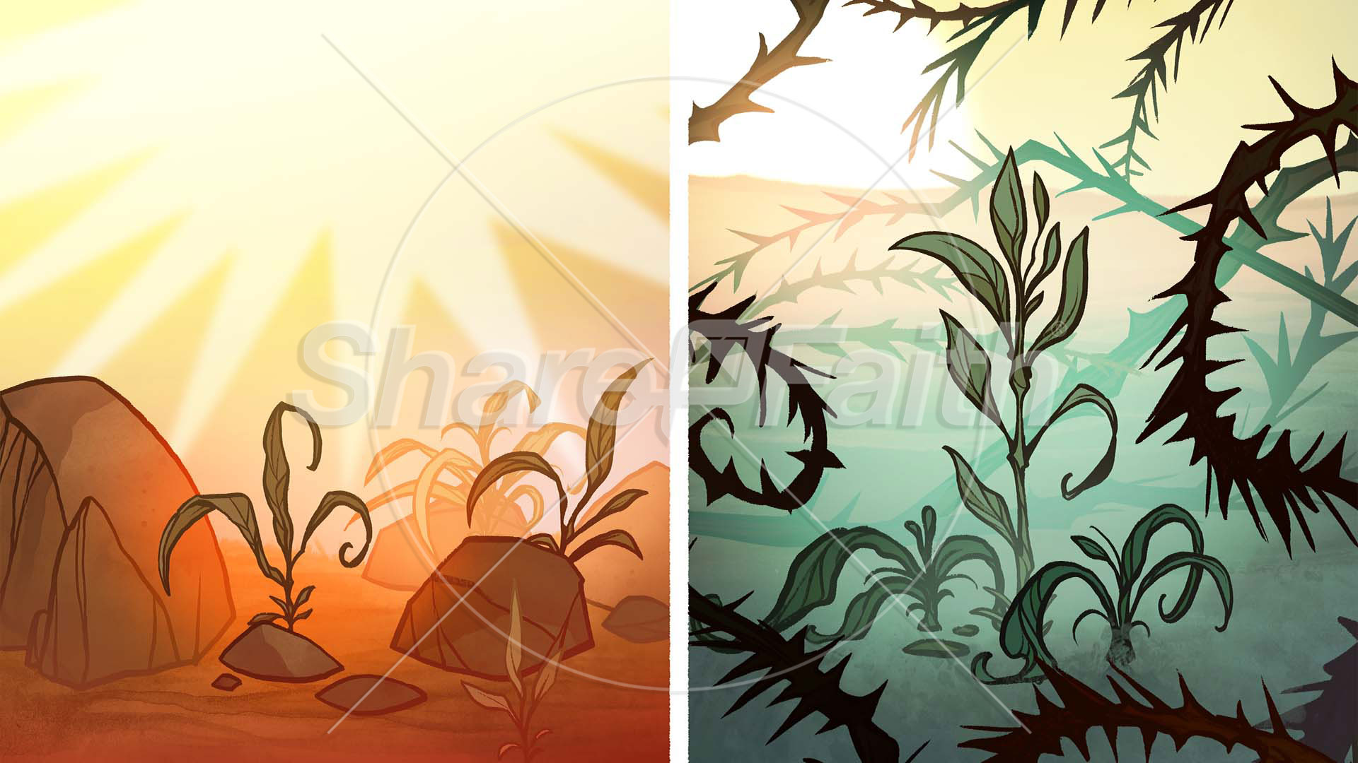 The Sower: Bible Story Slideshow