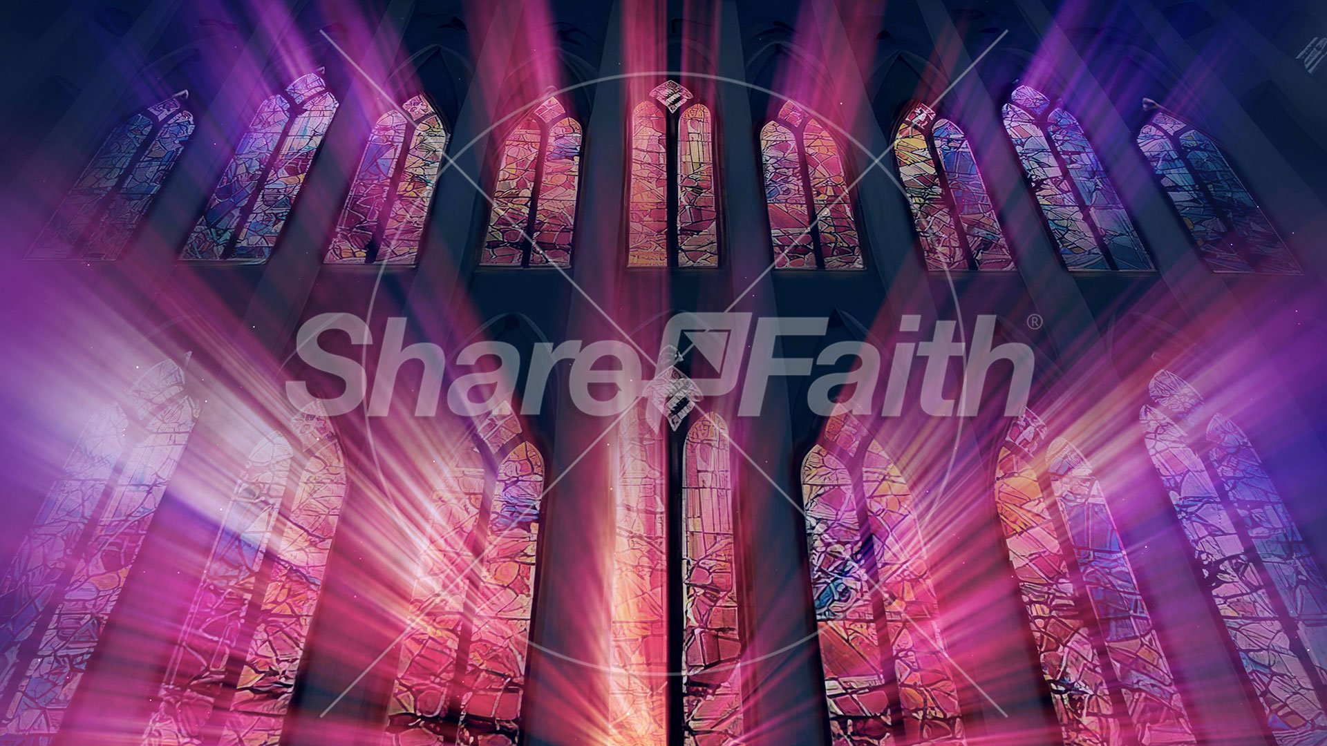 Cathedral Glass Collection: Still 4