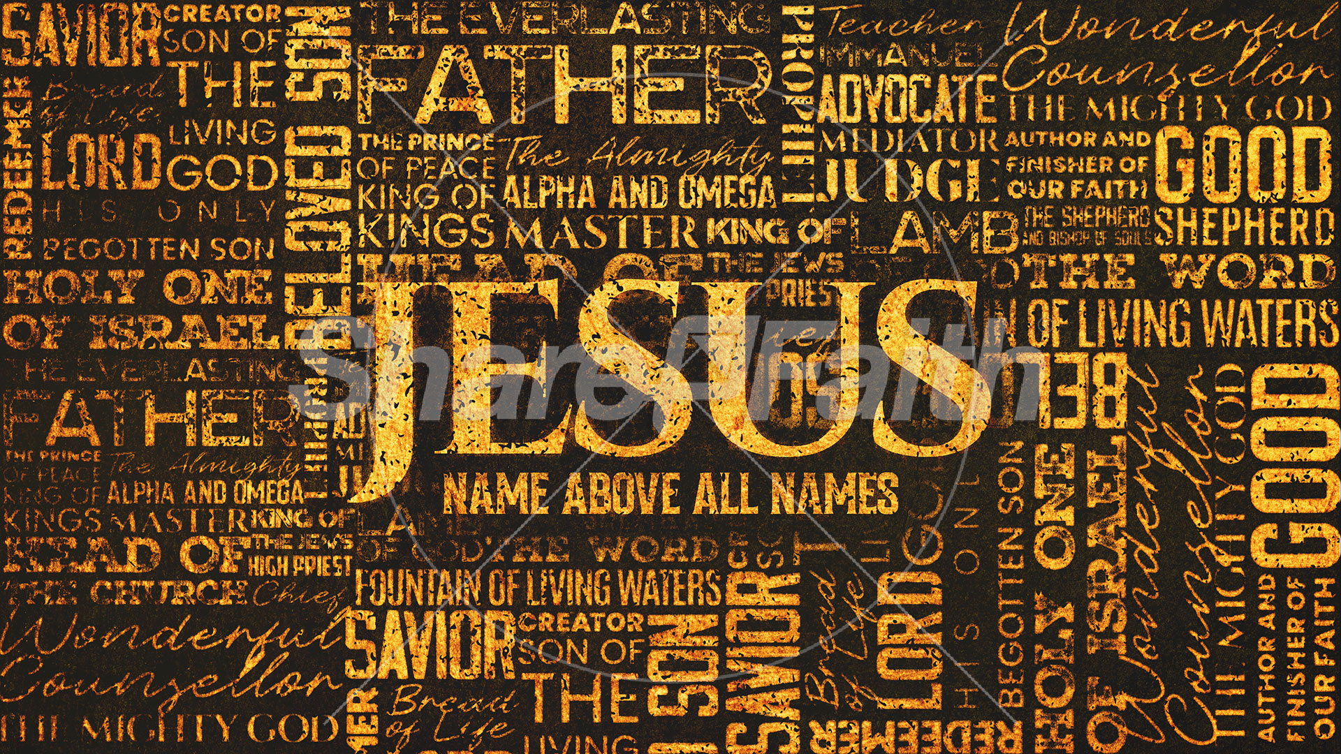 Jesus Name Above All Names: Social Media Graphics