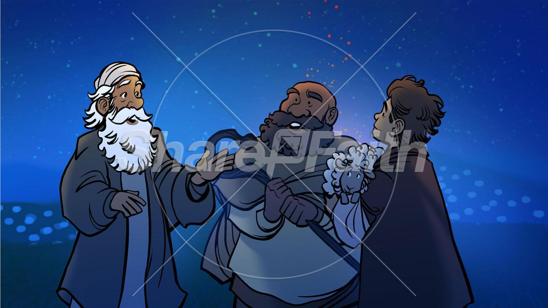 The Story of the Shepherds: Bible Story Slideshow