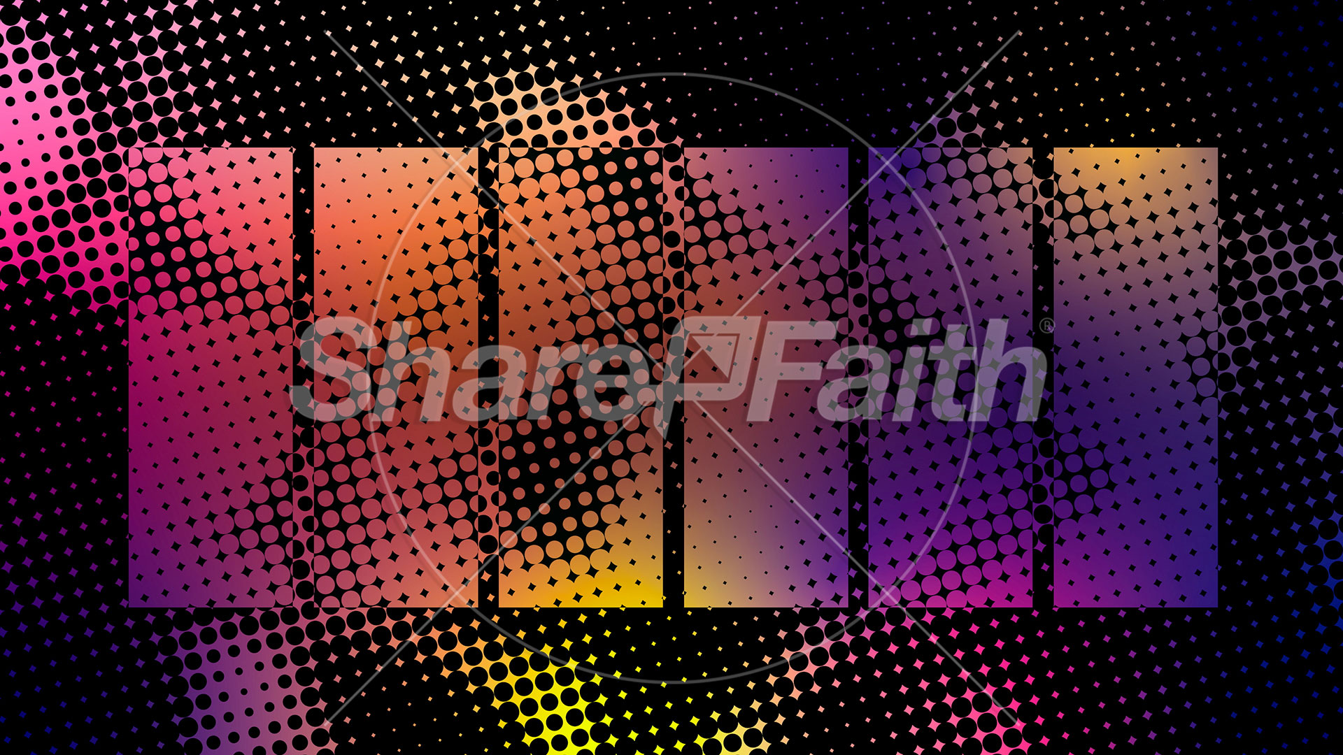 Halftones Gradient Collection: Halftones Gradient 15 Still