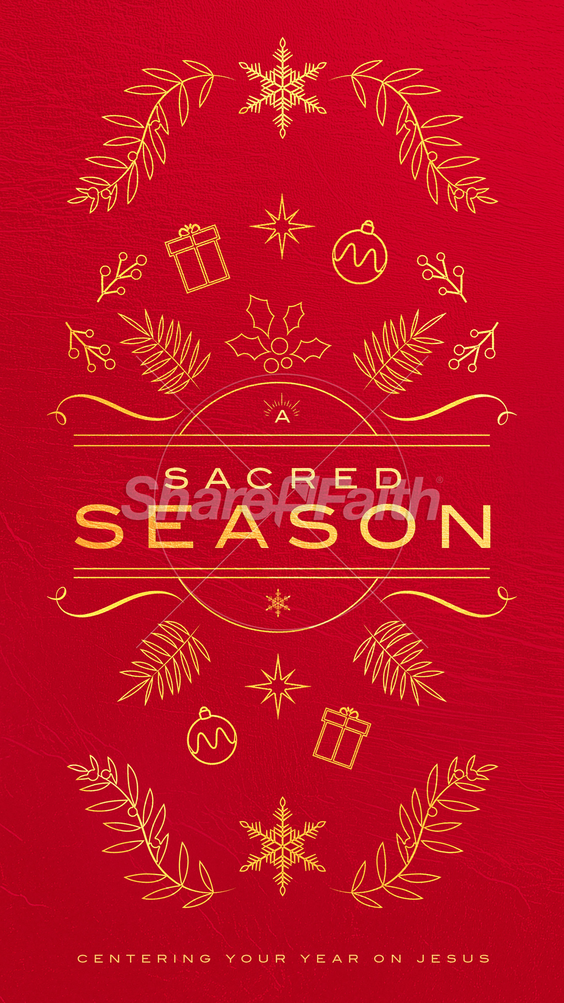 A Sacred Season: Social Media Graphic