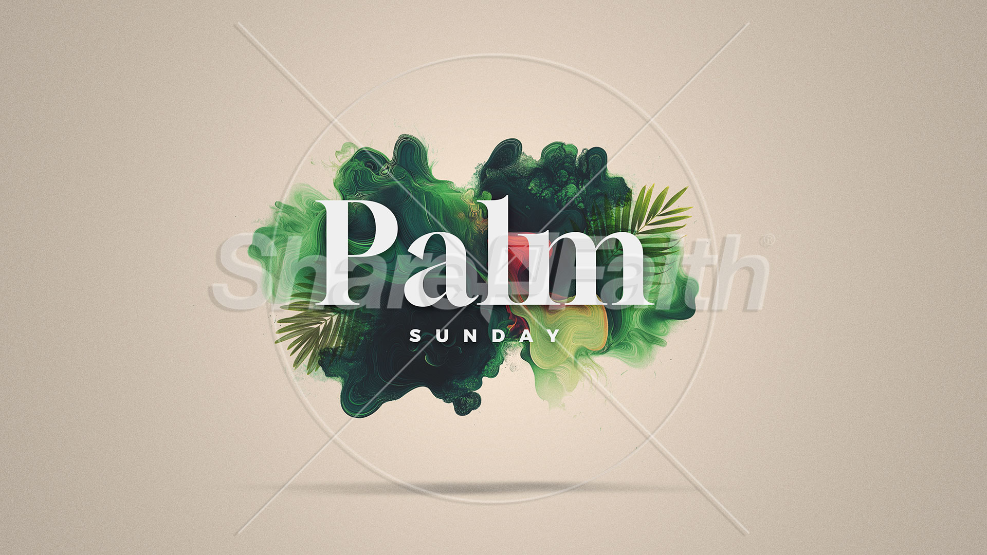Palm Sunday Swirl: Title Graphic