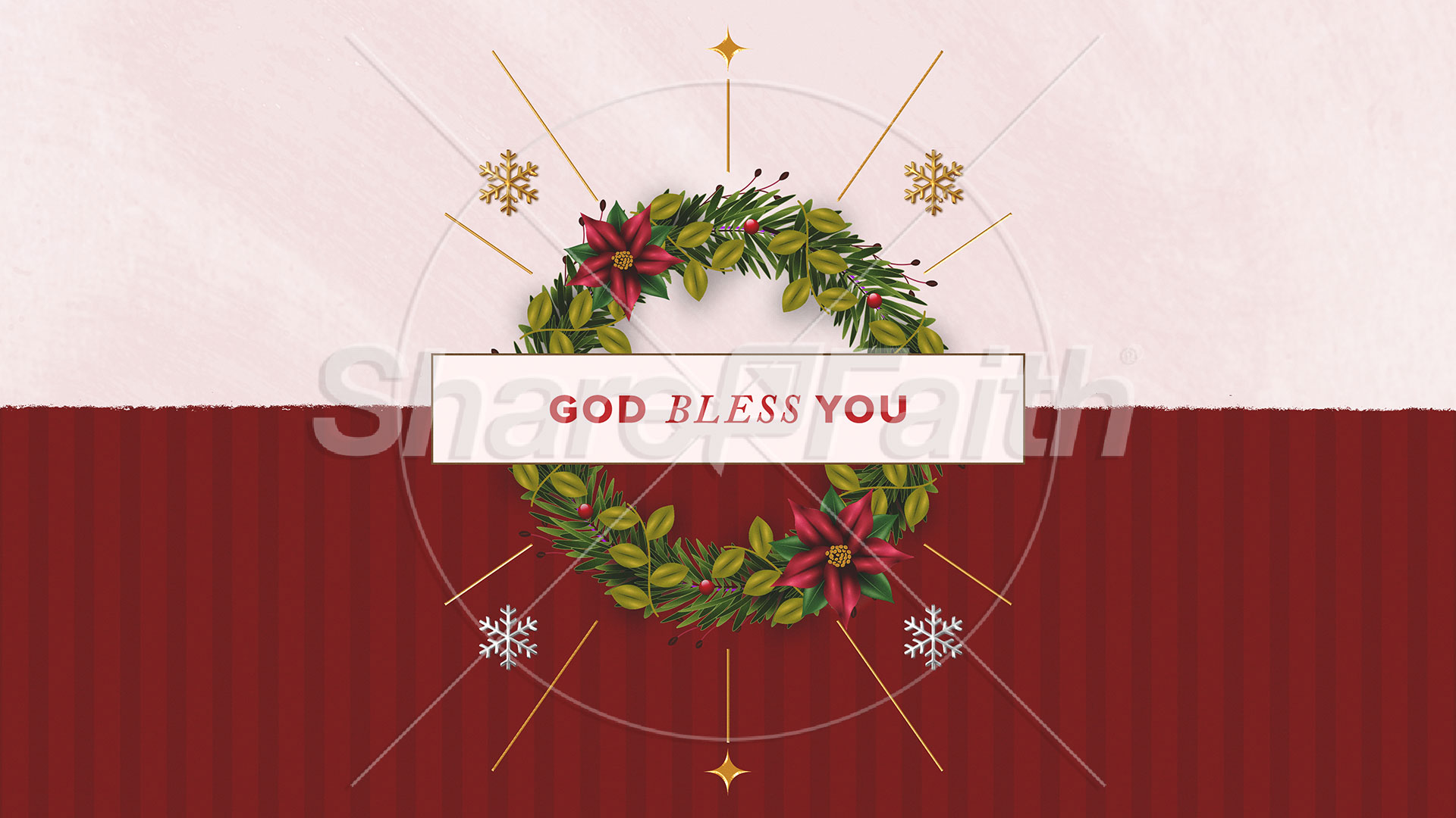 Christmas Prayer Service: Title Graphics