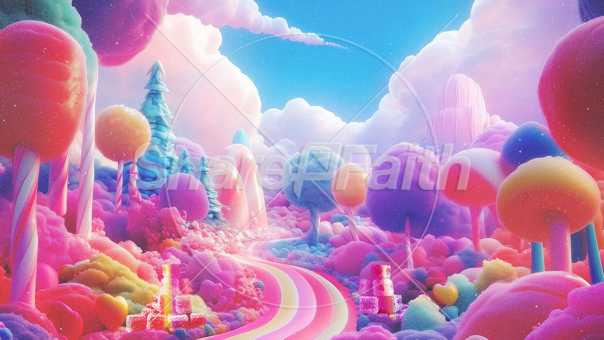 Candy Land: Title Graphic
