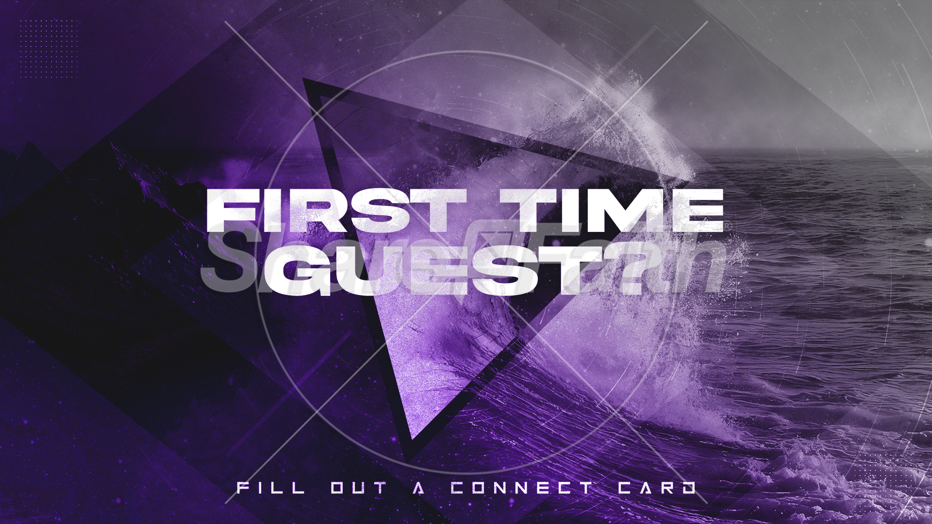 Awaken Triangle Ocean – First Time Guest: Title Graphics