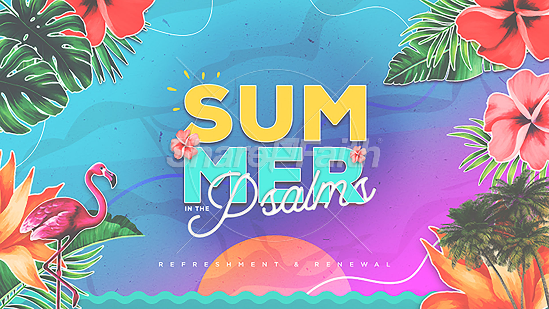 Summer in the Psalms: Title Graphics