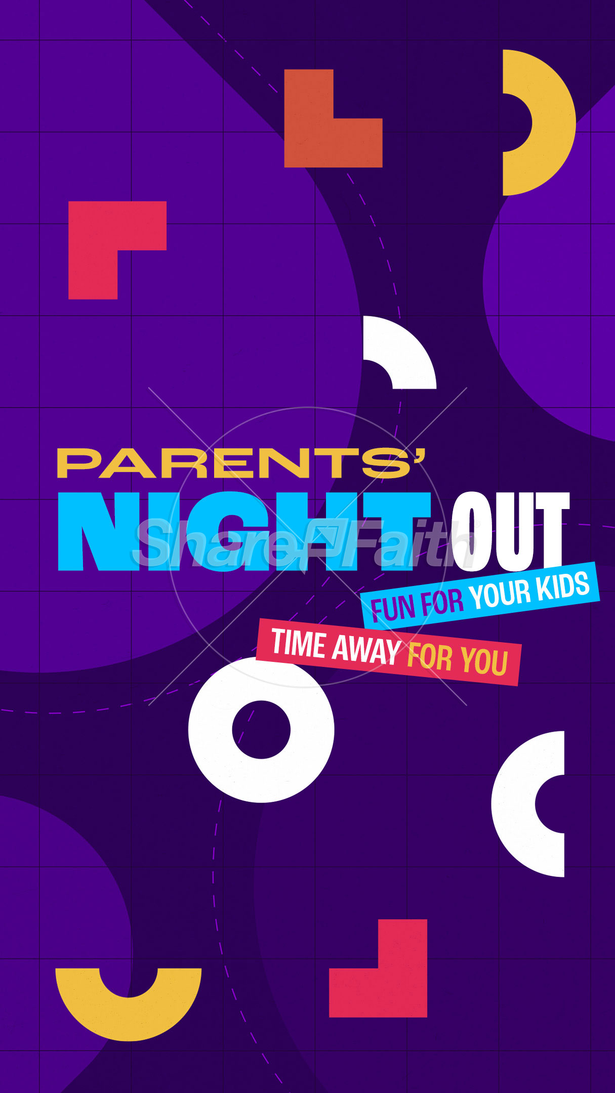 Parents Night Out: Social Media Graphic