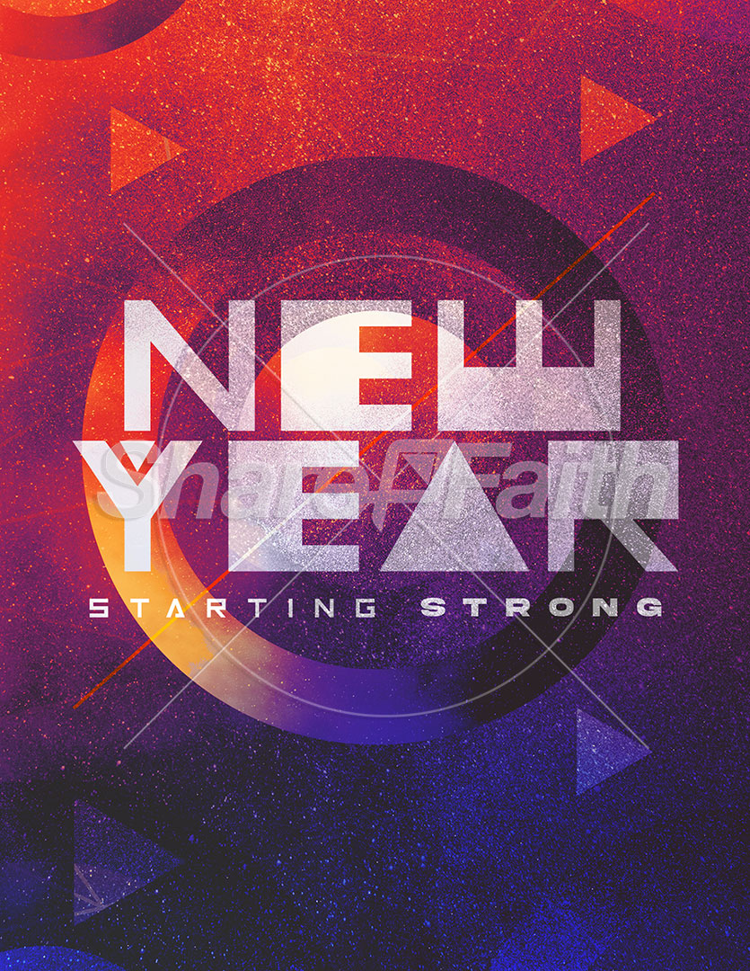 New Year – Starting Strong: Flyer