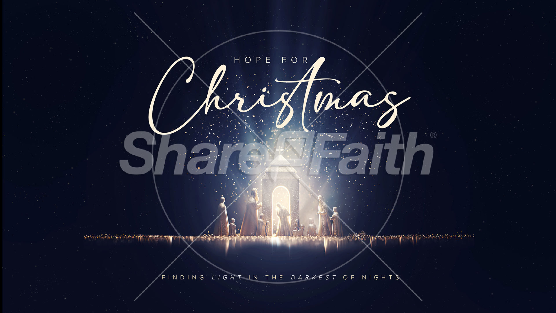 Hope for Christmas: Social Media Graphics