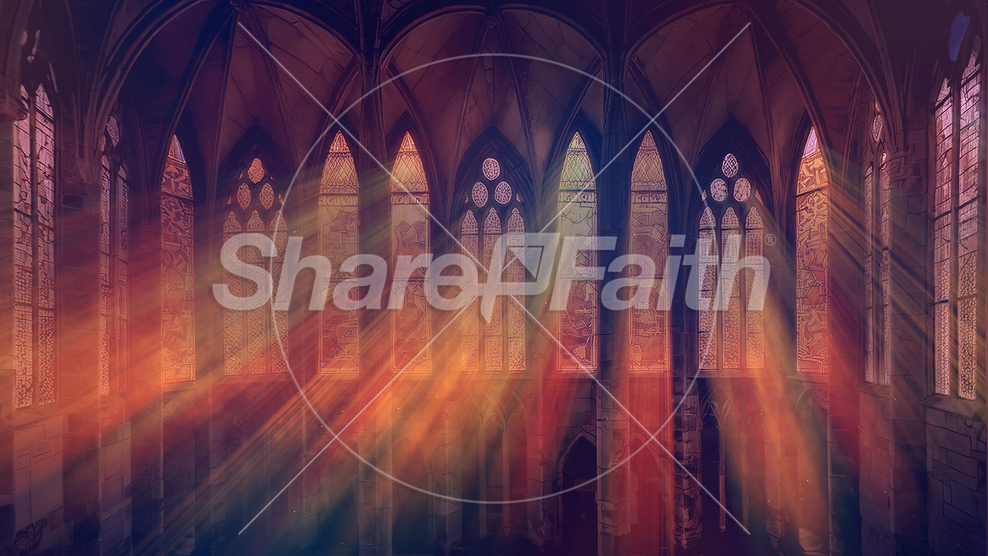 Cathedral Glass Collection: Still 6