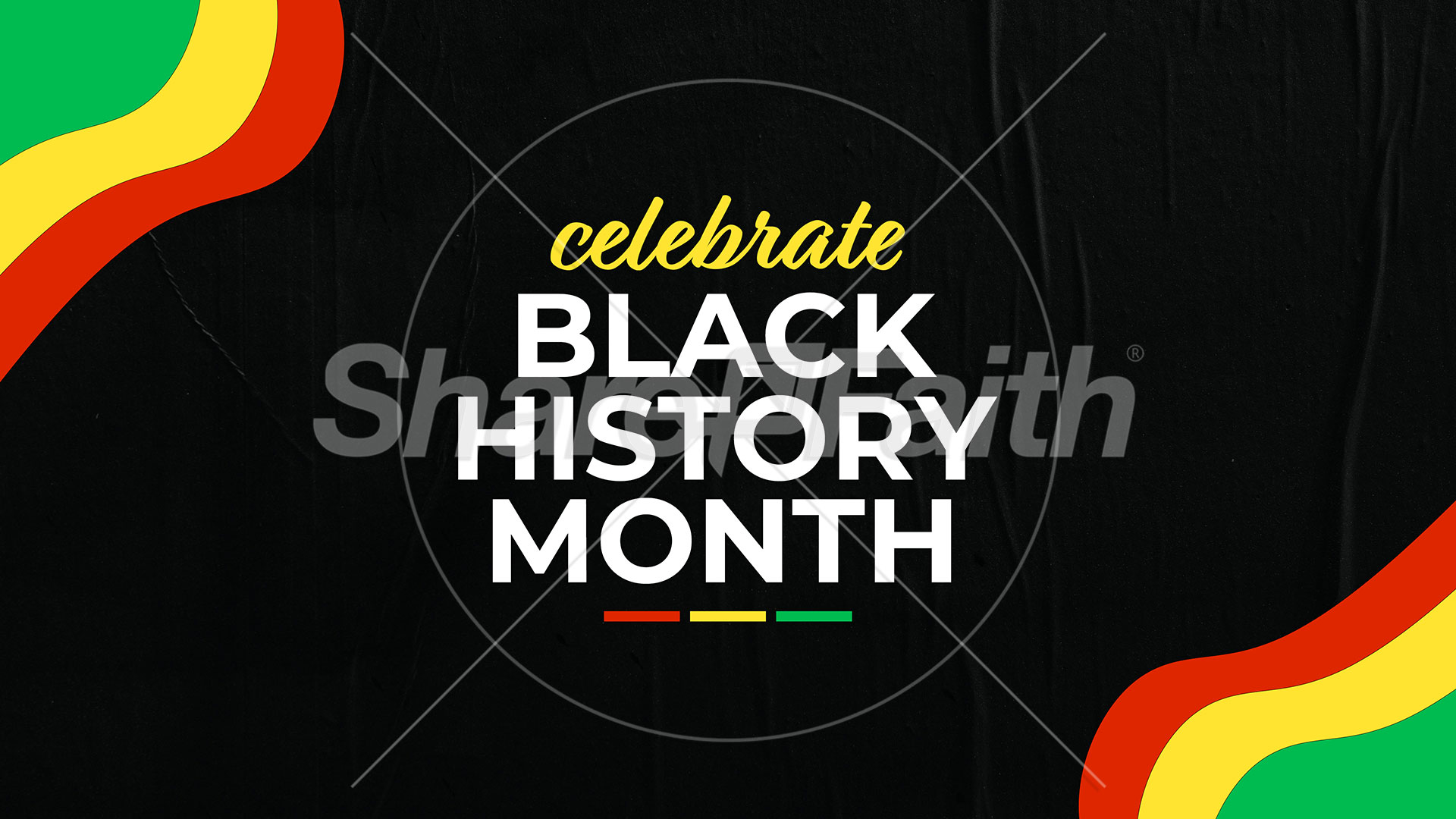 Celebrate Black History Month: Title Graphics