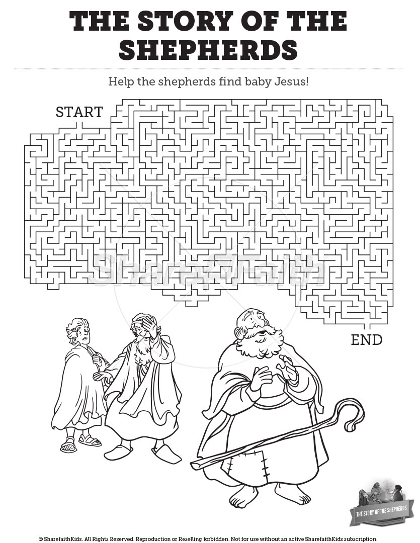 The Story of the Shepherds: Maze