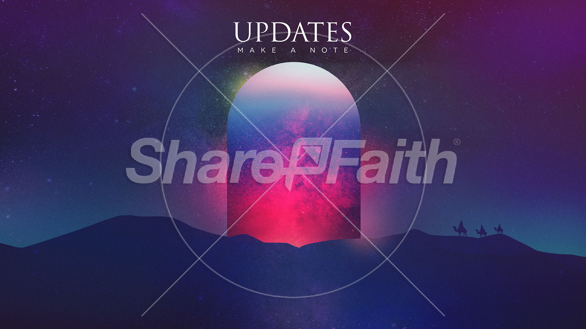 Candlelight Service: Title Graphics