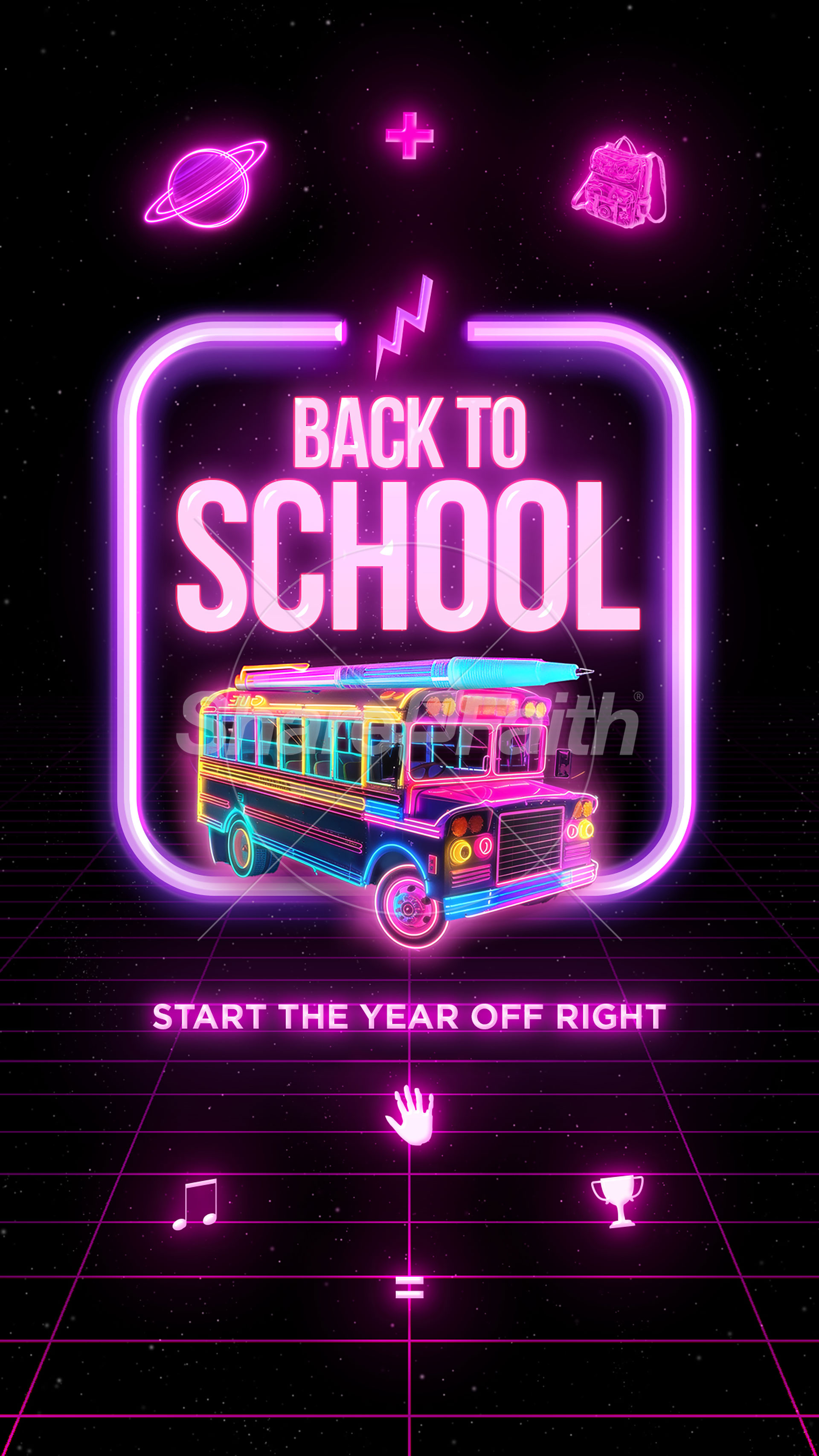 Back To School: Social Media Graphic