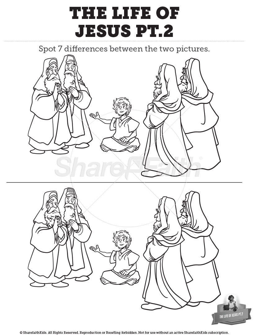 The Life of Jesus – Part 2: Spot the Difference