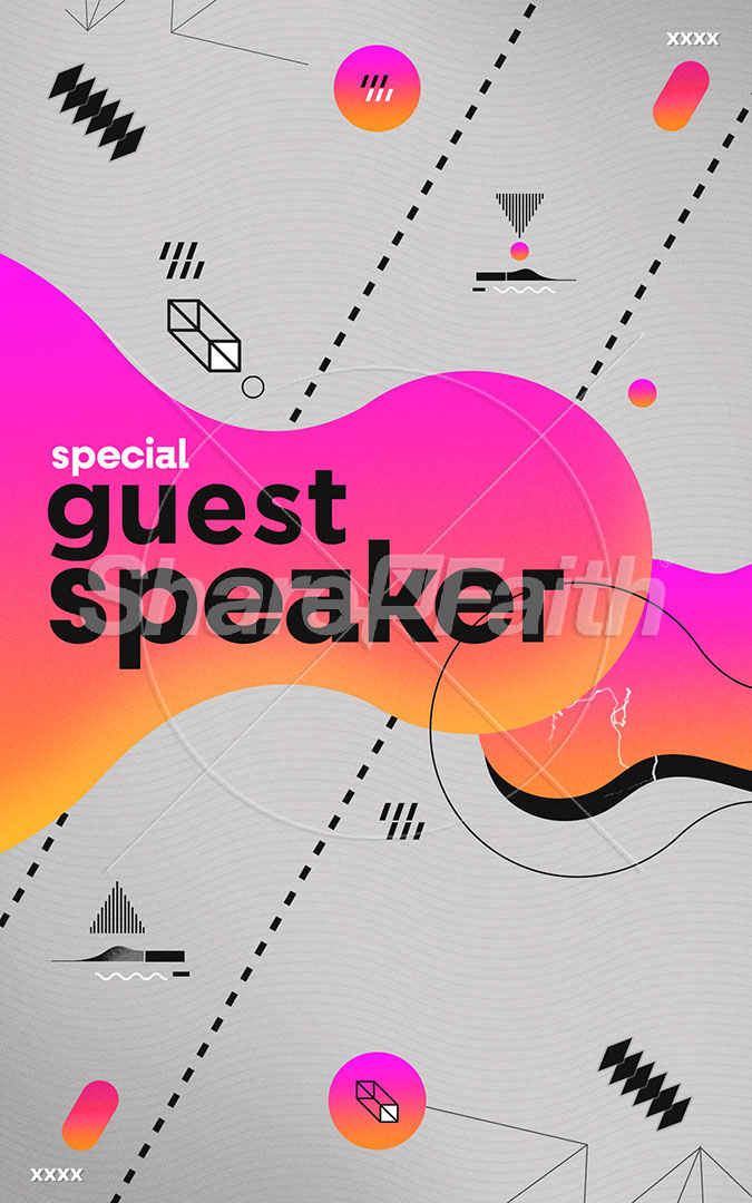 Guest Speaker: Bifold Bulletin Cover