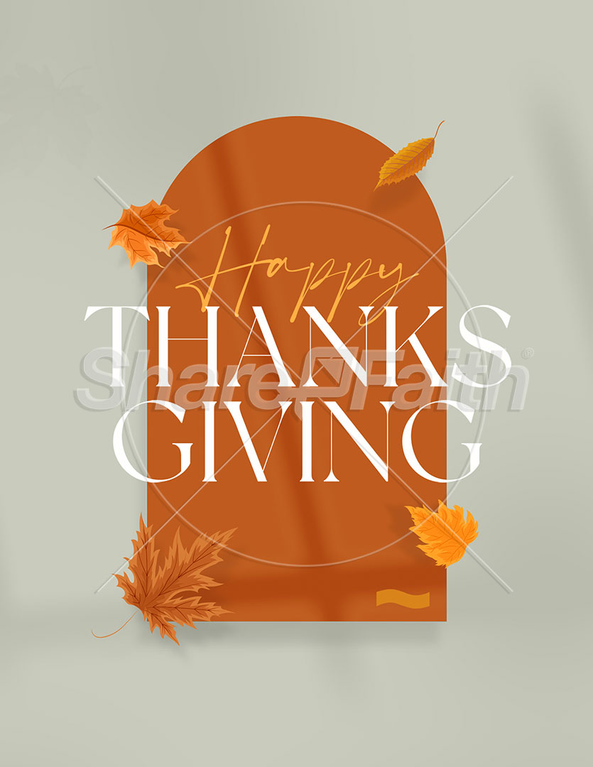 Happy Thanksgiving: Flyer