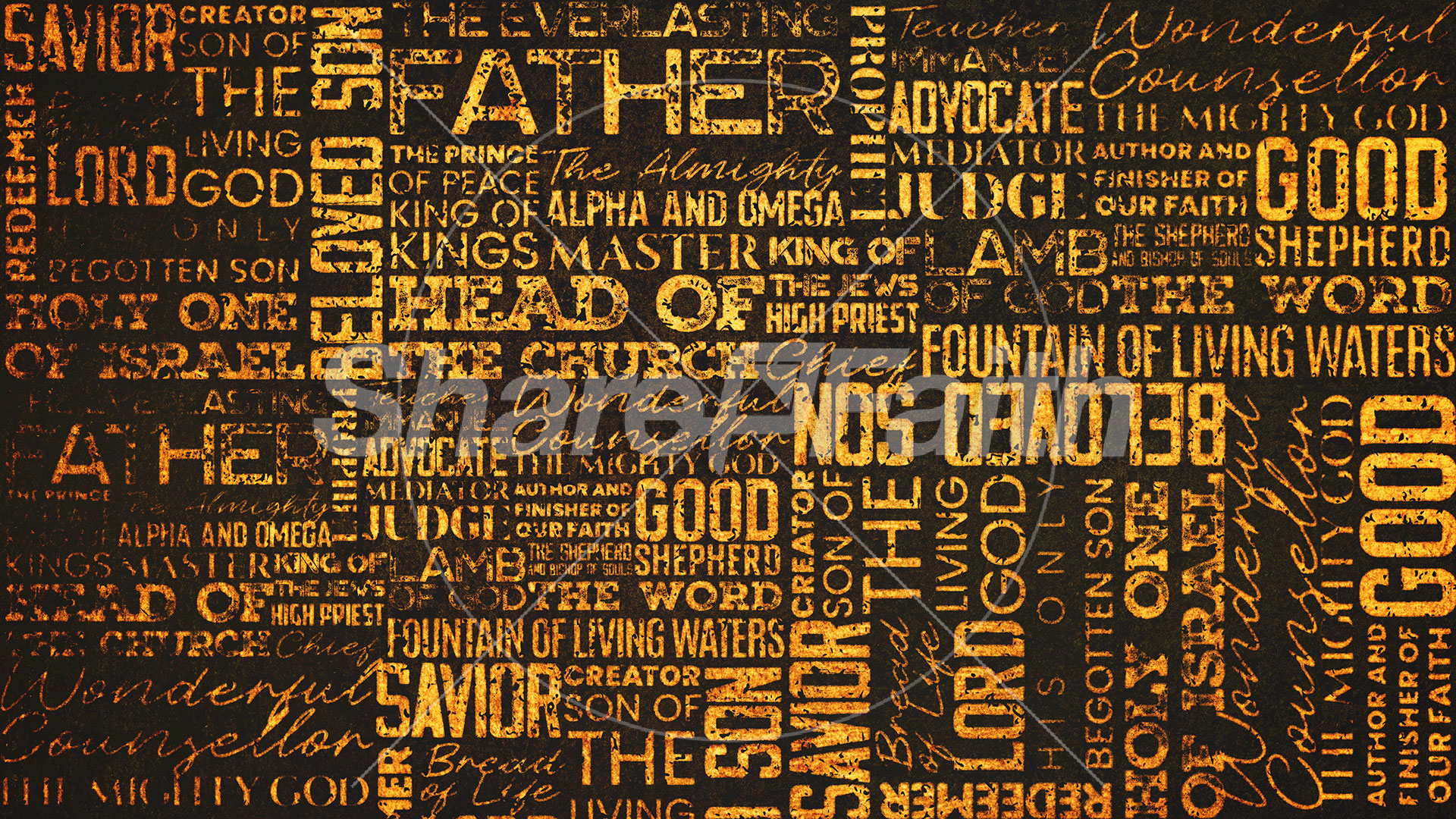 Jesus Name Above All Names: Title Graphics