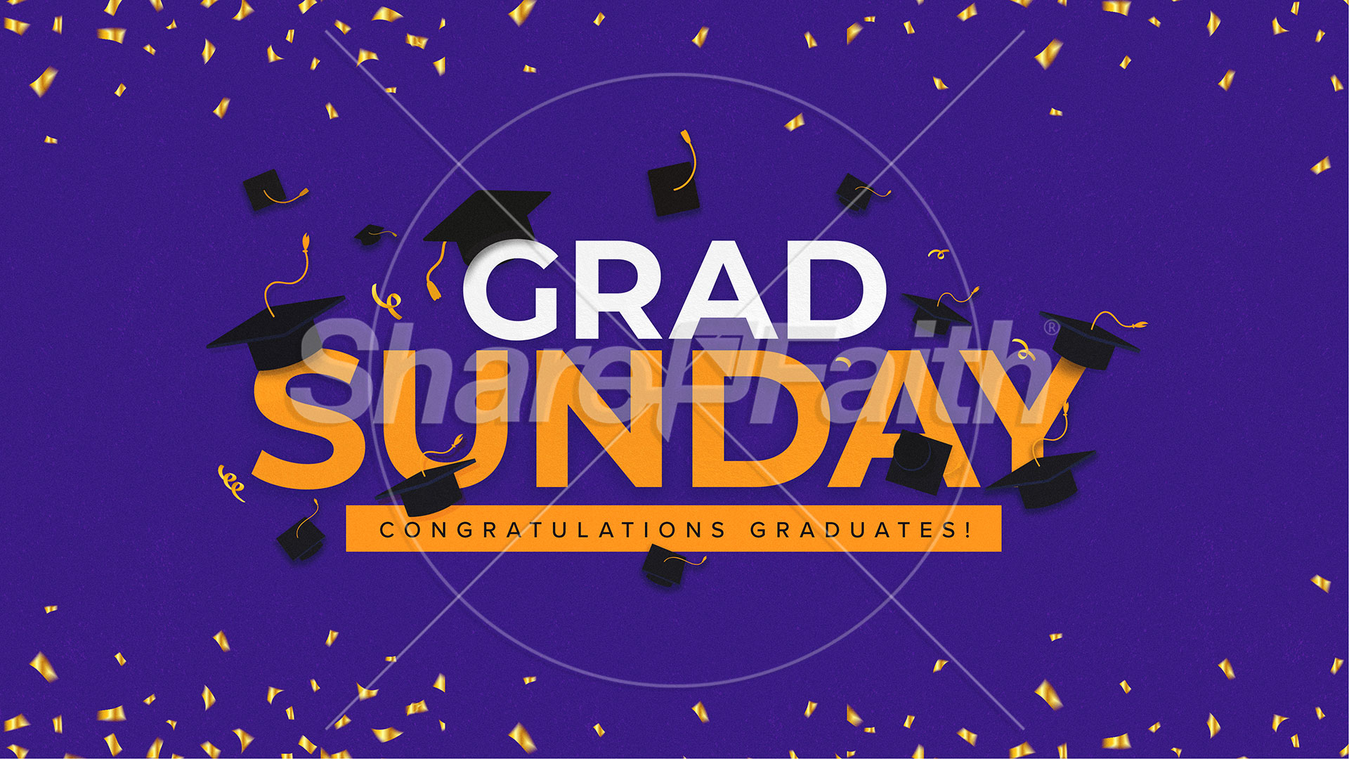 Grad Sunday: Social Media Graphic