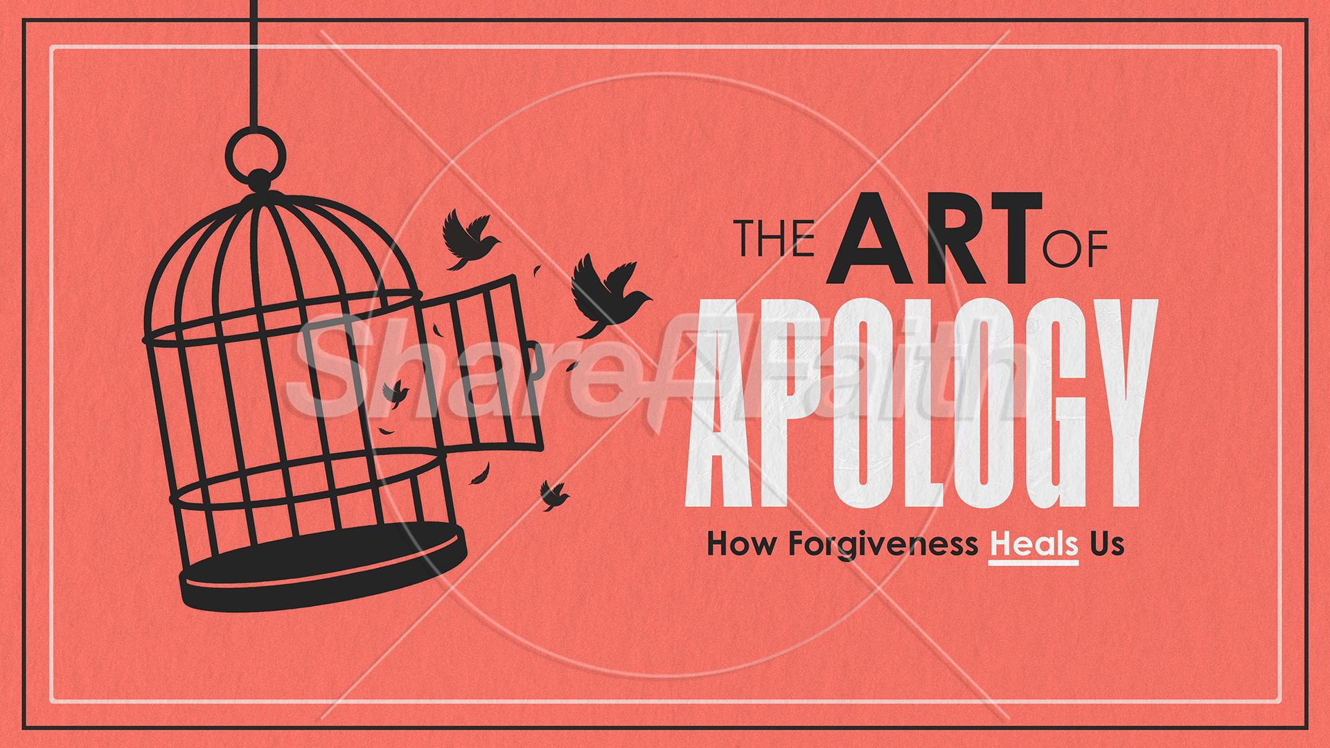 The Art Of Apology: Title Graphic