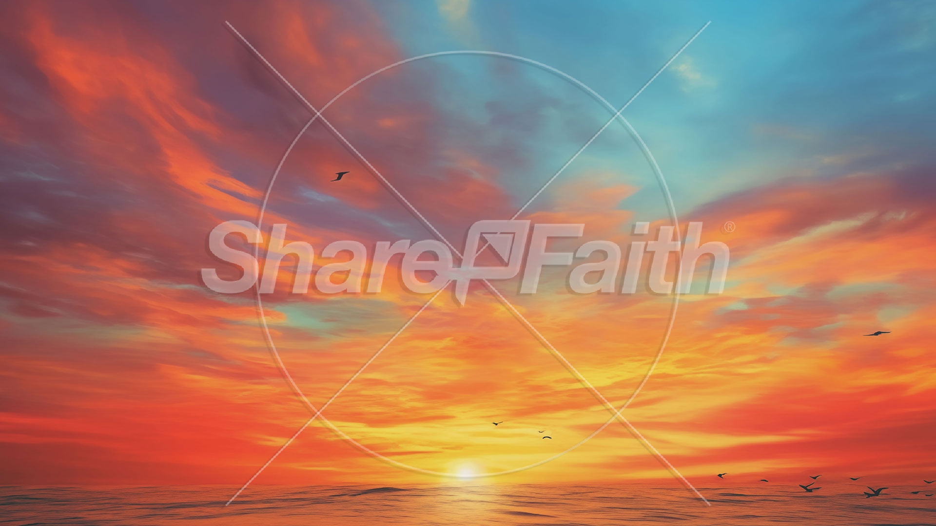 ShareFaith Media » Easter Morning Sunrise Title Graphics ShareFaith