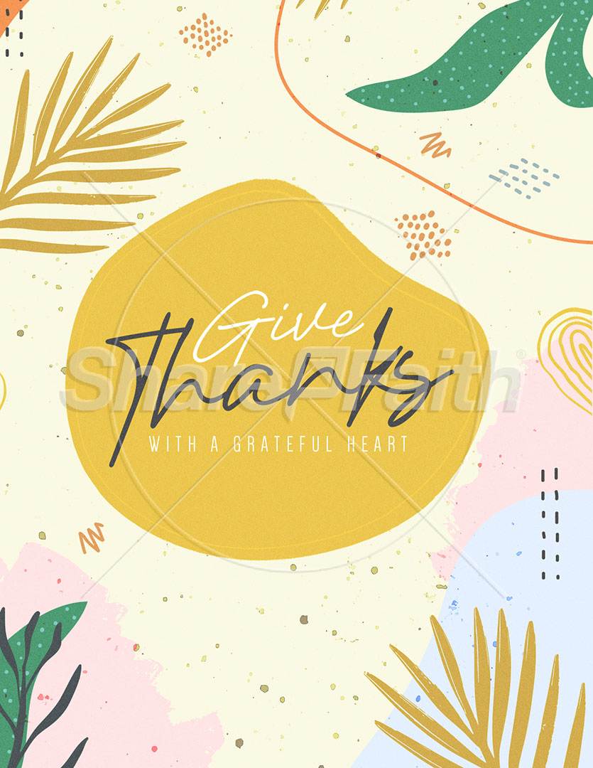 Give Thanks: Flyer
