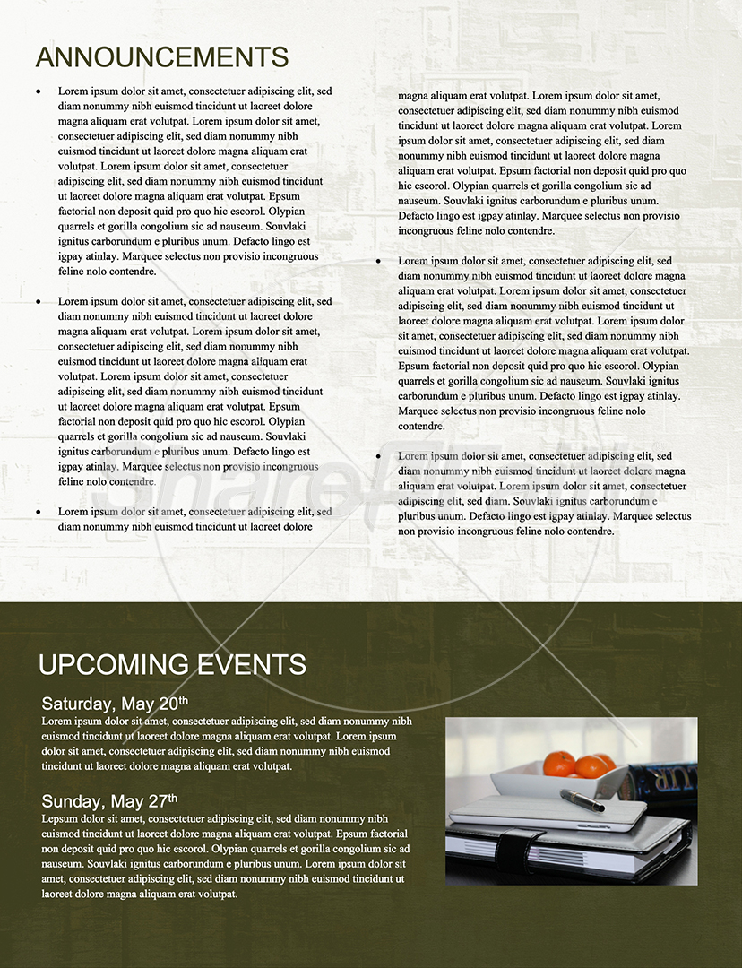Exiles: Newsletter
