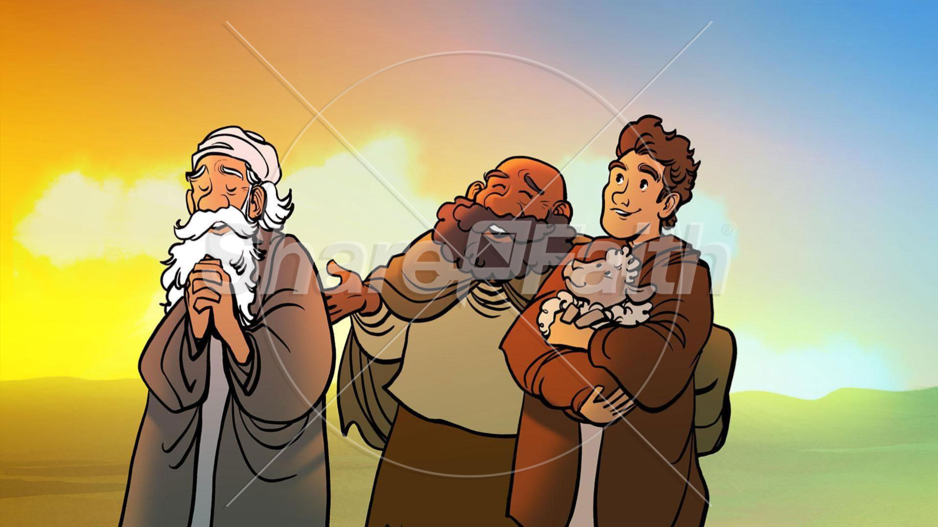 The Story of the Shepherds: Bible Story Slideshow