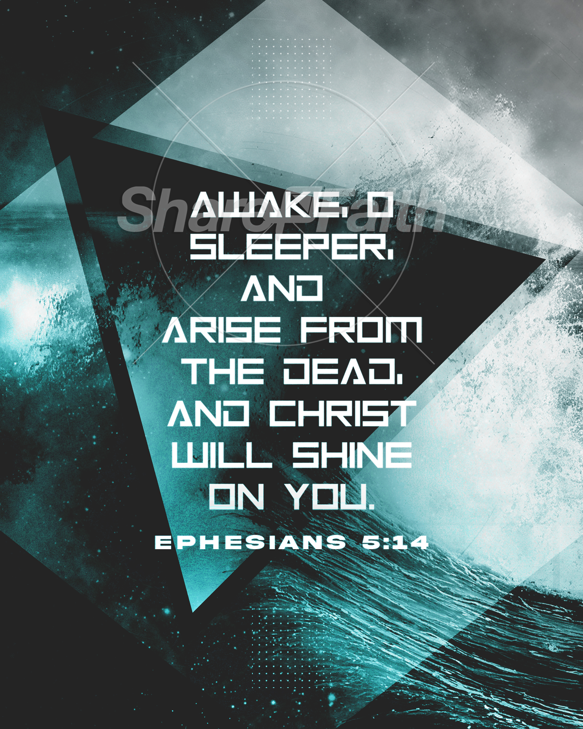 Awaken Triangle Ocean – Scripture 2: Social Post