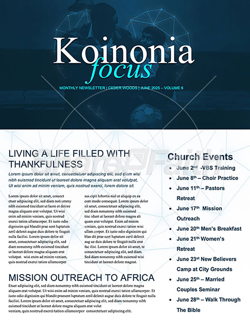 The Heart of the Father: Newsletter