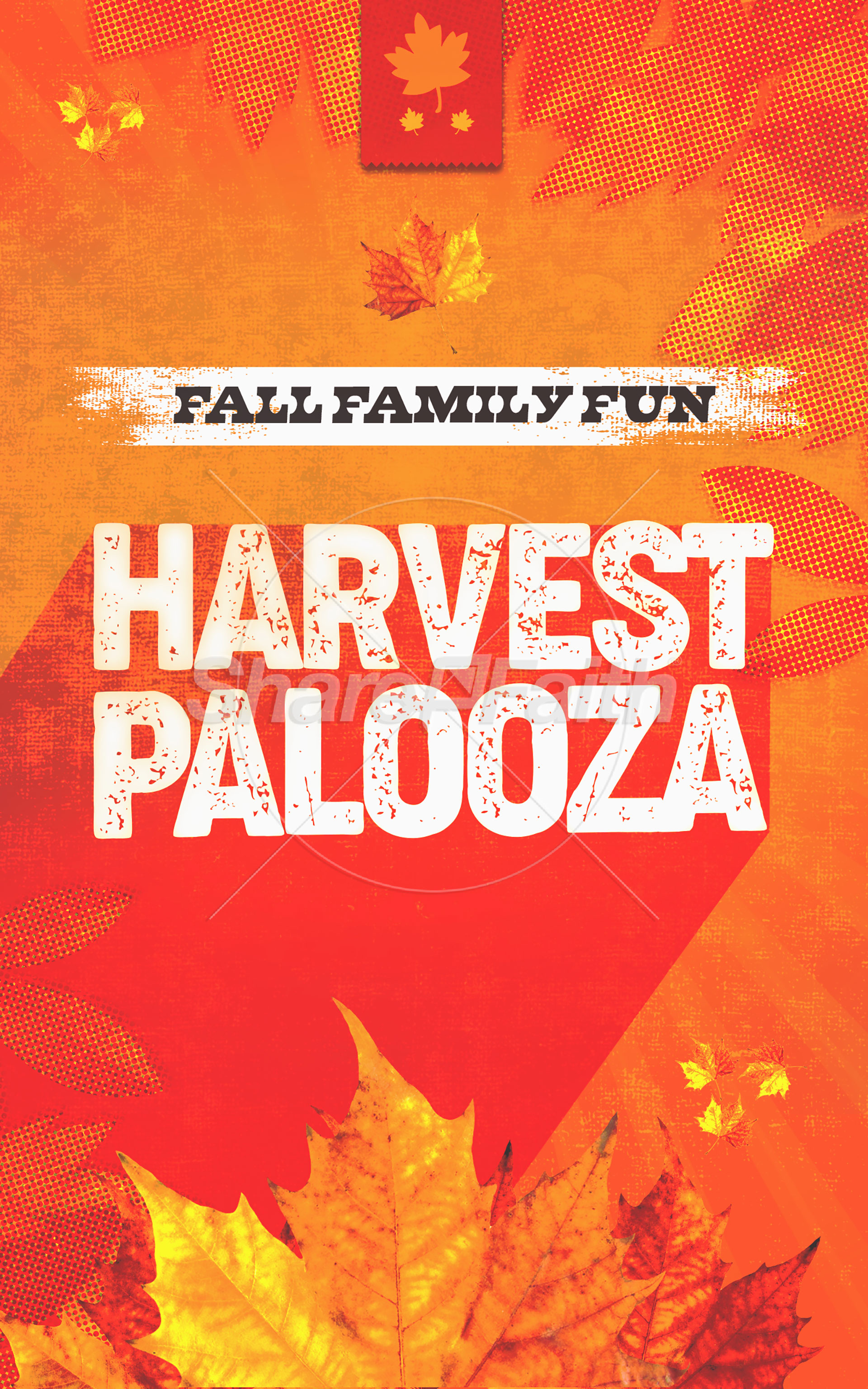 Harvest Palooza: Bifold Bulletin Cover