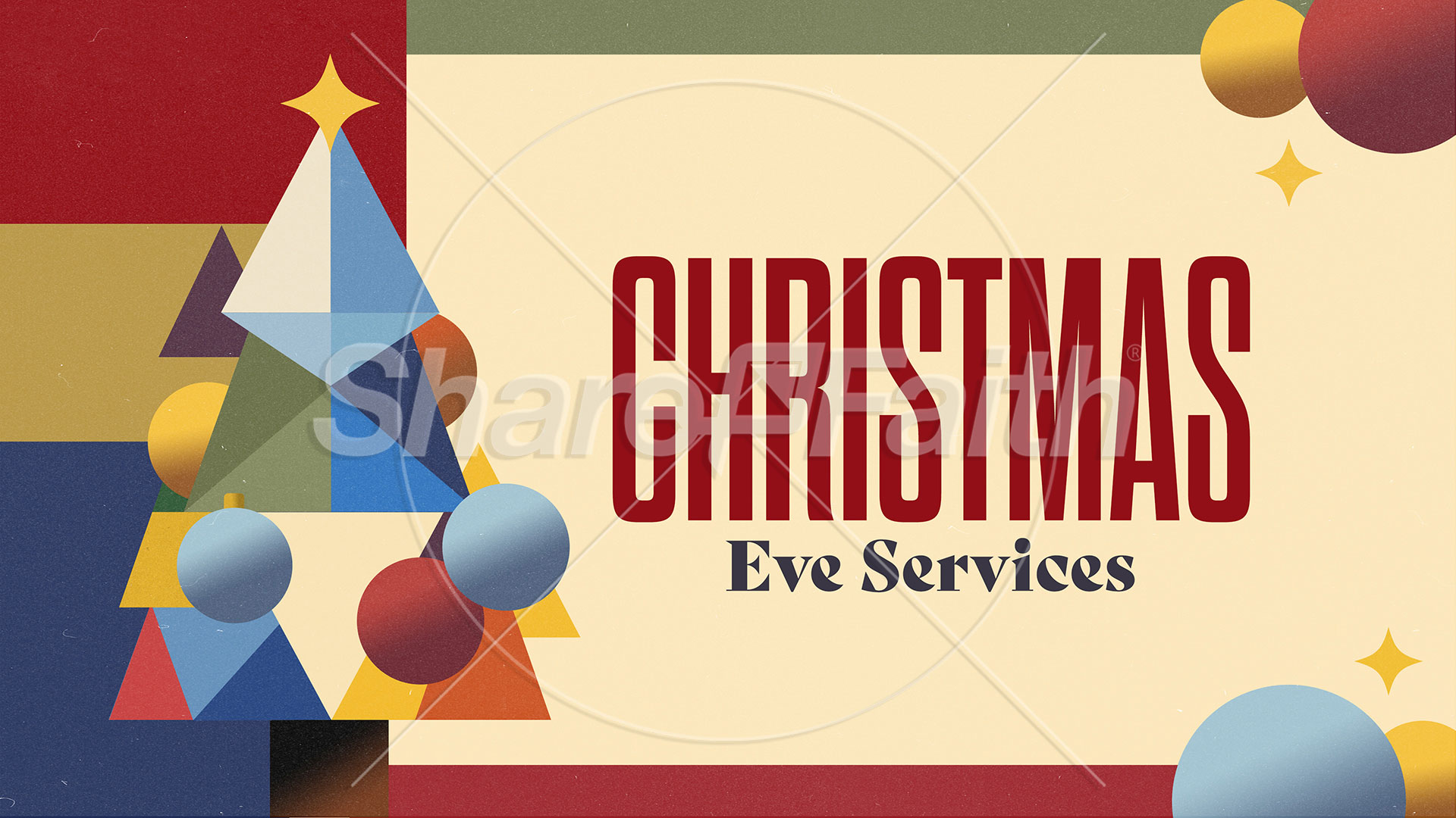Simple Christmas Eve: Social Media Graphics