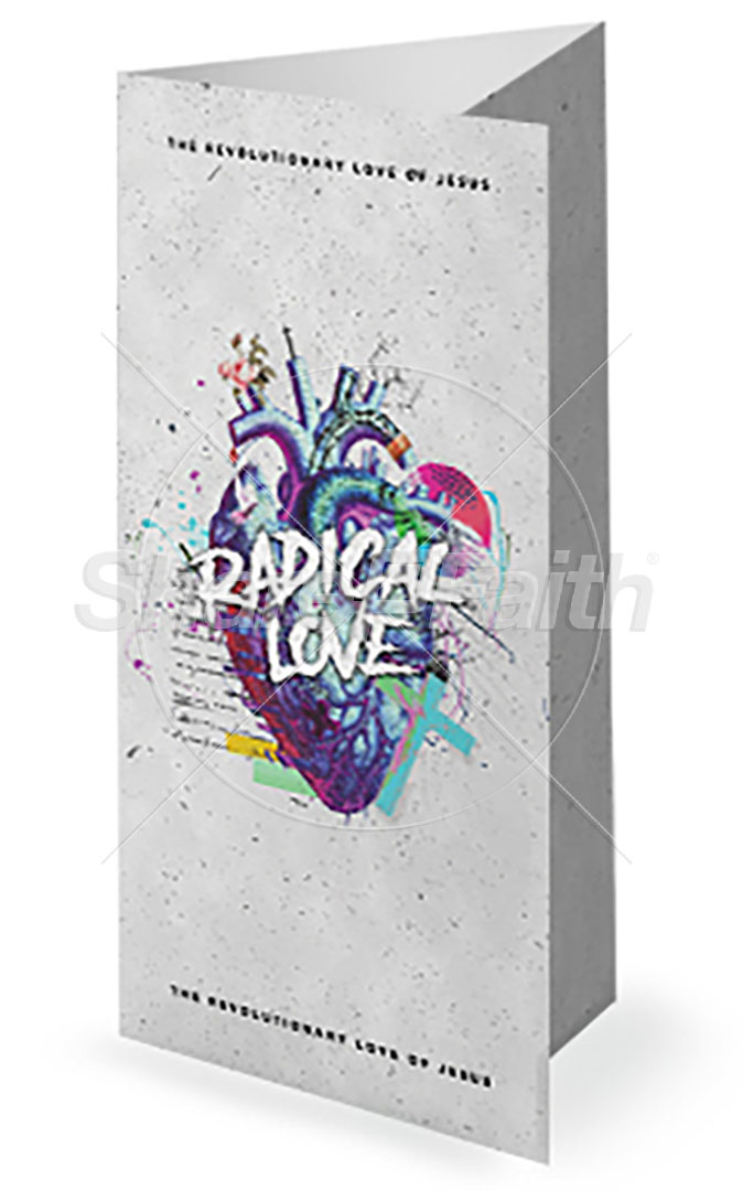 Radical Love: Trifold Bulletin Cover