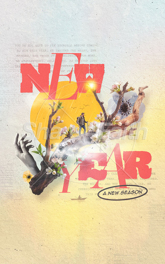 New Season: Bifold Bulletin Cover