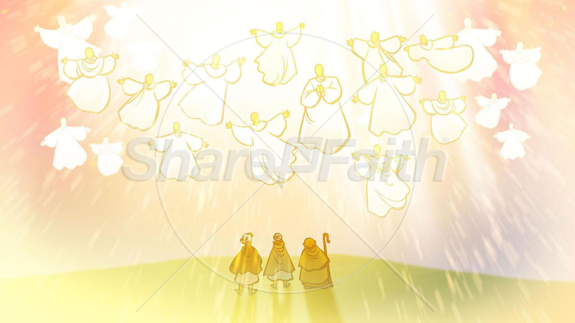 The Story of the Shepherds: Bible Story Slideshow