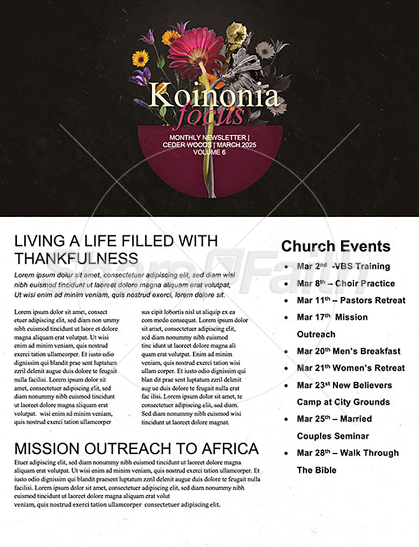 Hope Renewed: Newsletter