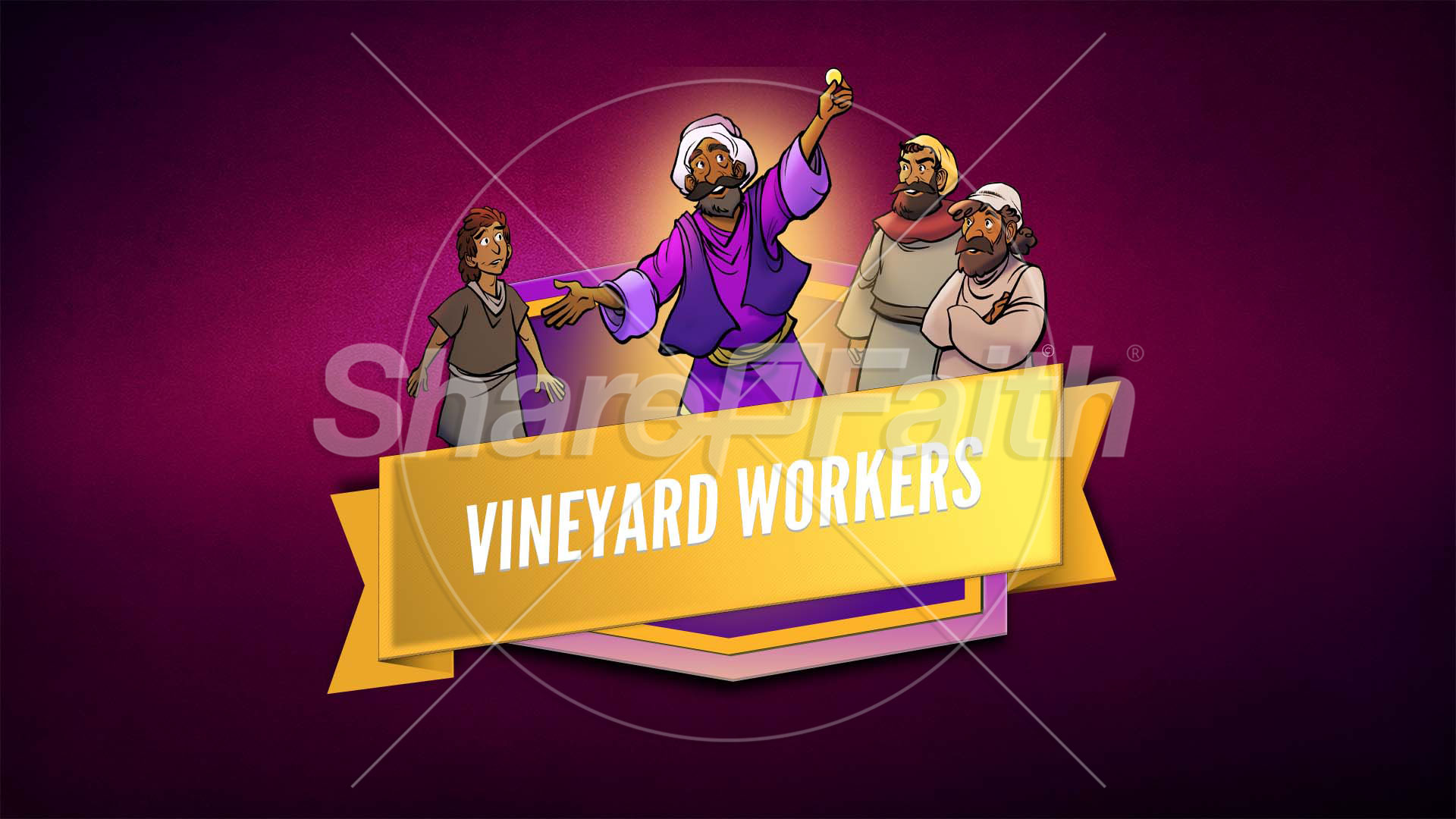 Vineyard Workers: Bible Story Slideshow