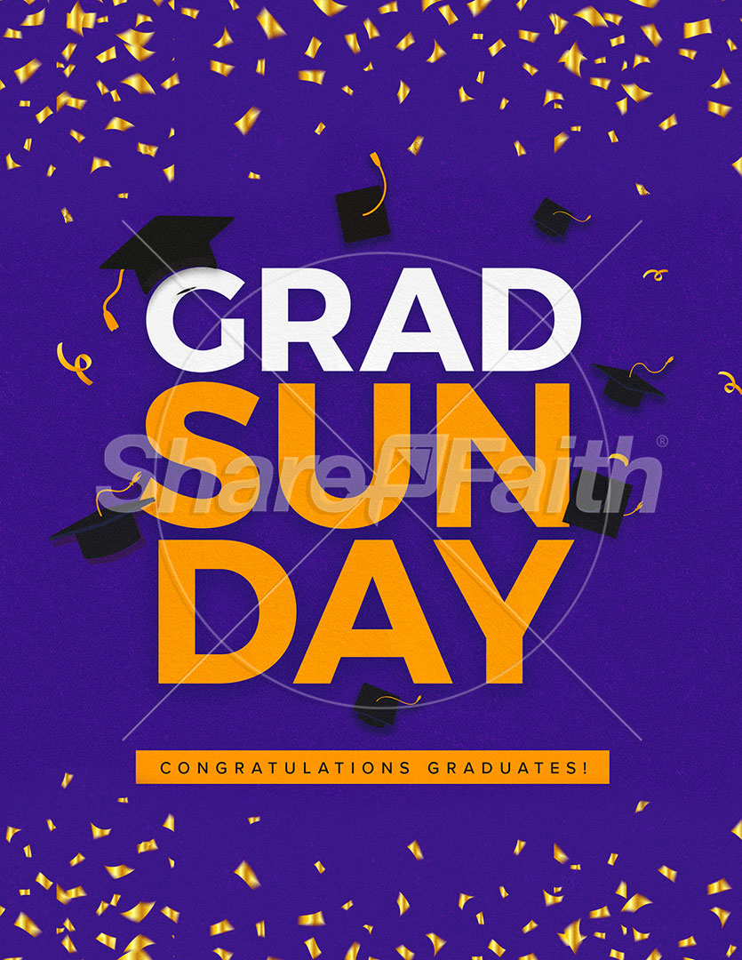 ShareFaith Media » Grad Sunday: Flyer – ShareFaith Media