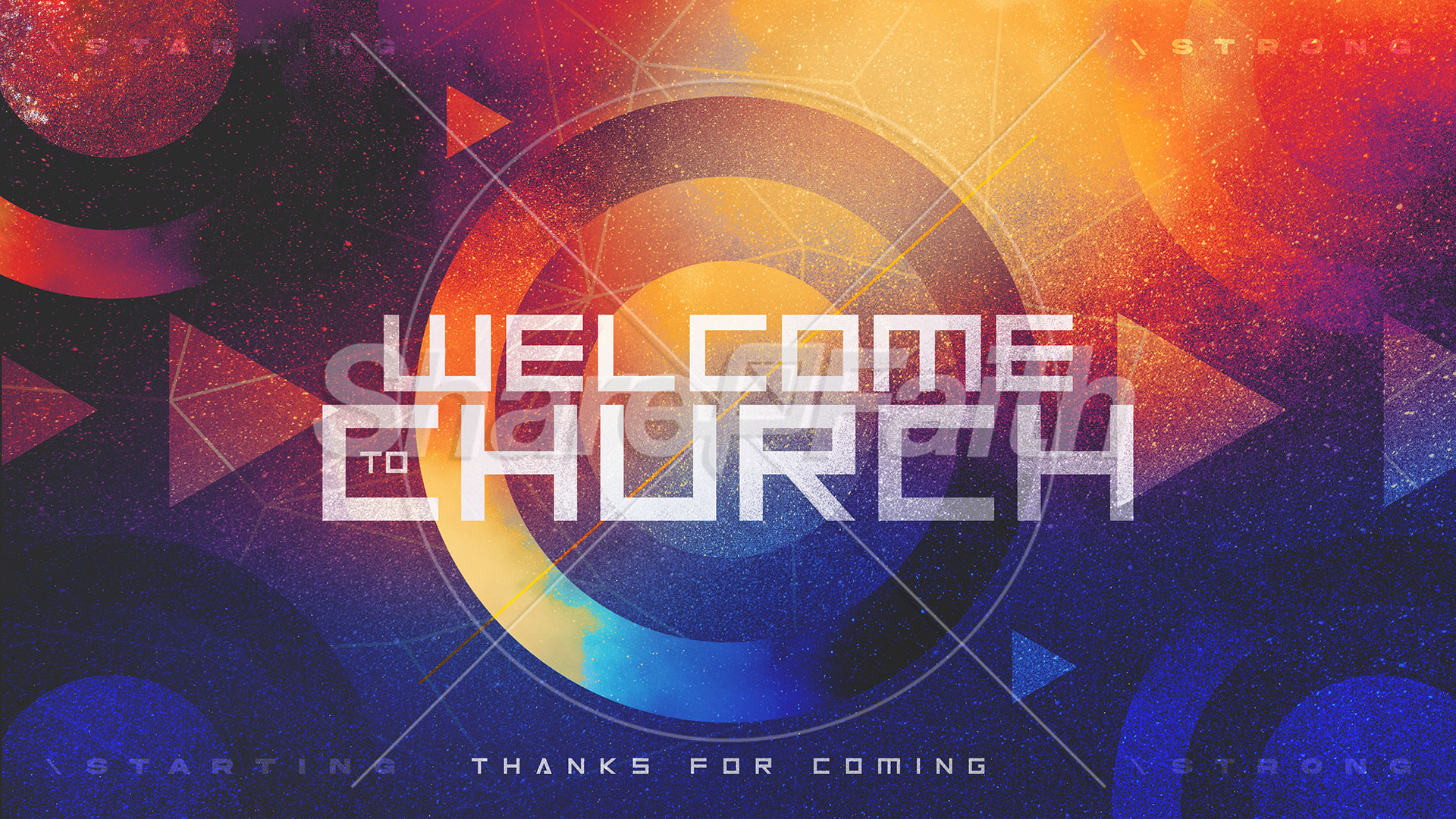 New Year – Starting Strong: Title Graphics