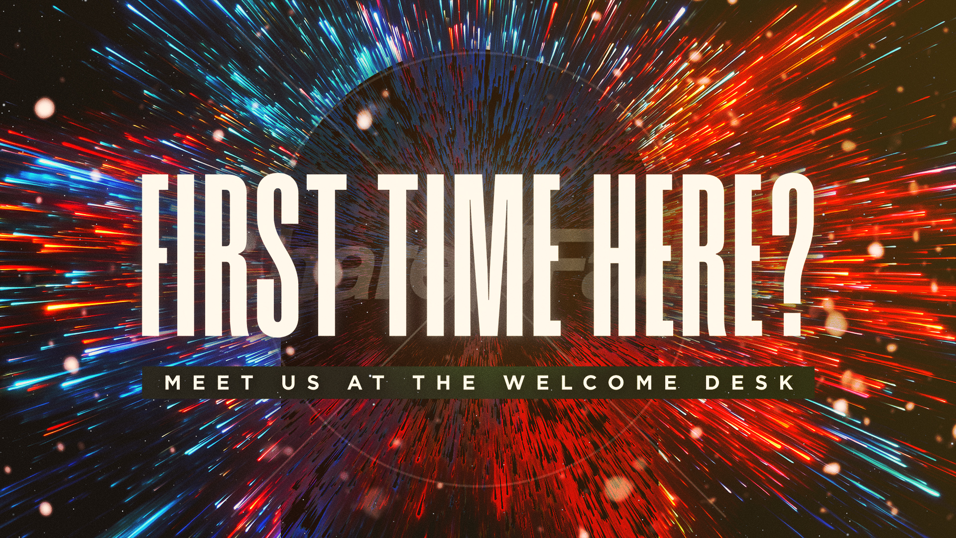 Easter At Your Church – Bright Vortex First Time Guest: Title Graphics