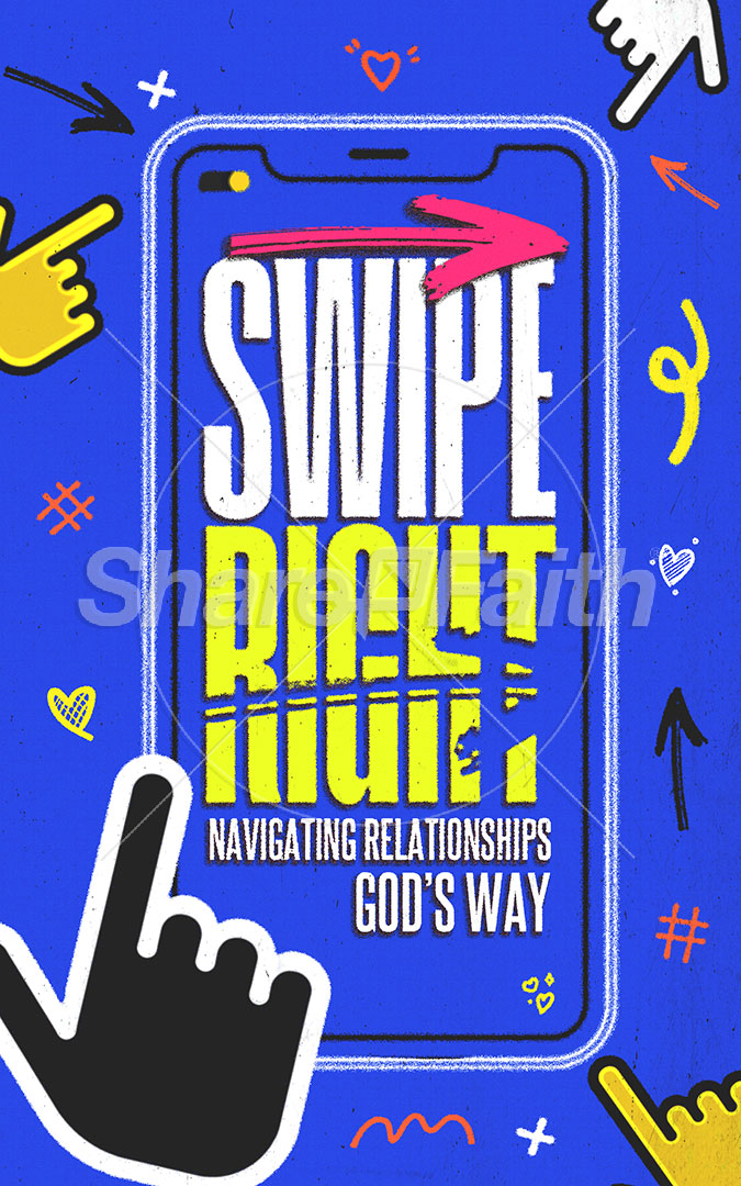 Sharefaith Media Swipe Right Bifold Bulletin Cover Sharefaith Media 