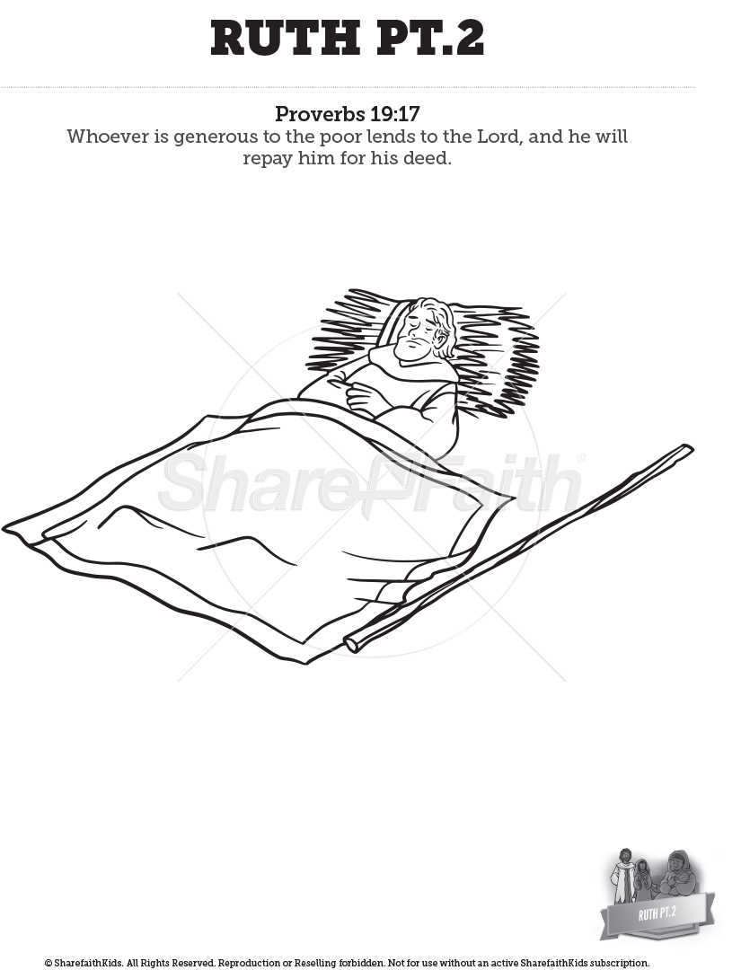 Ruth pt.2: Coloring Pages