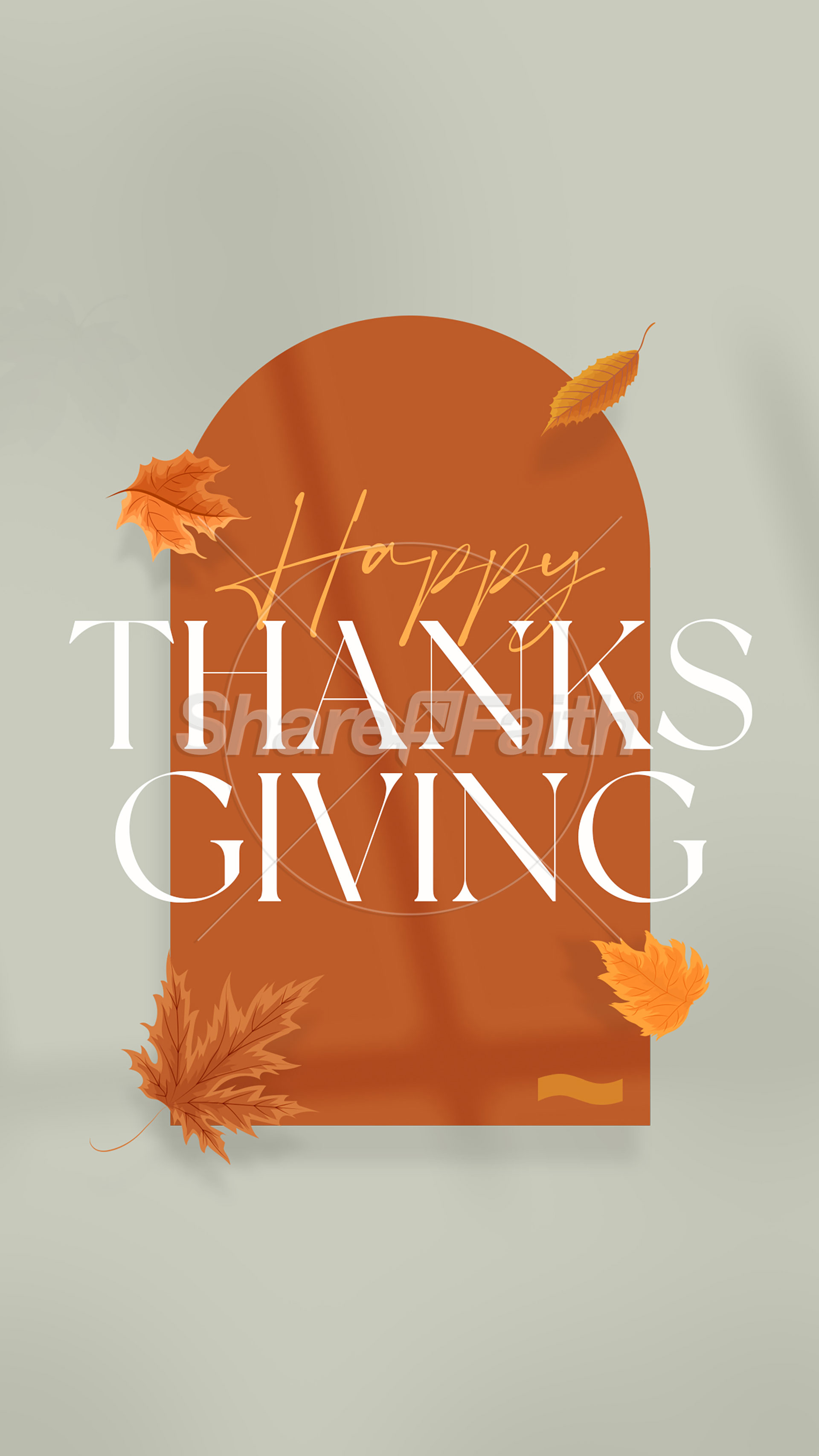 Happy Thanksgiving: Social Media Graphic