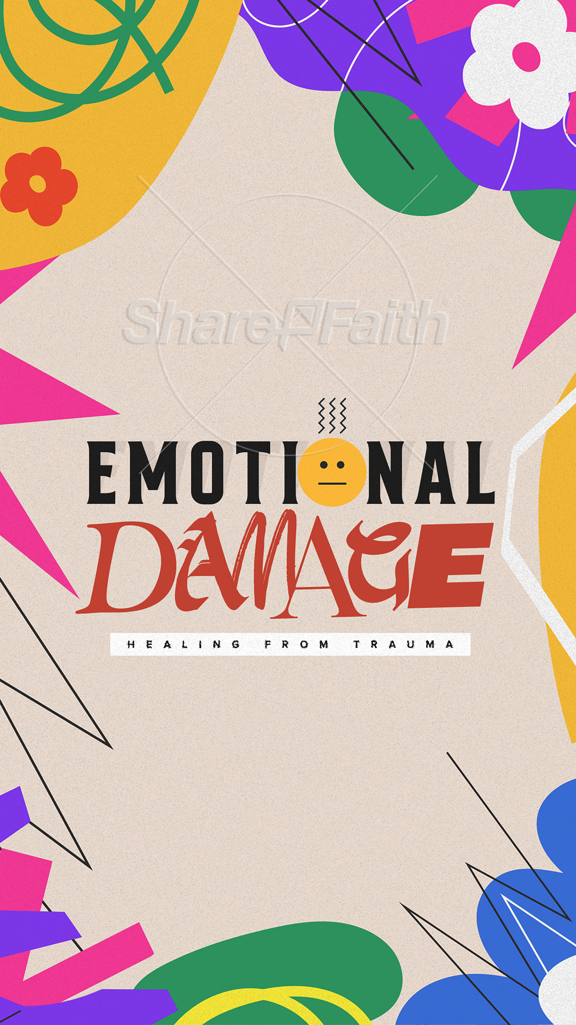Emotional Damage: Social Media Graphic