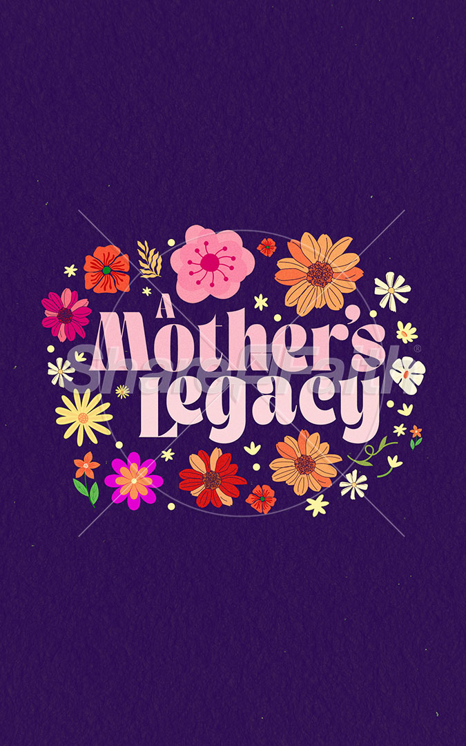 A Mother’s Legacy: Bifold Bulletin Cover